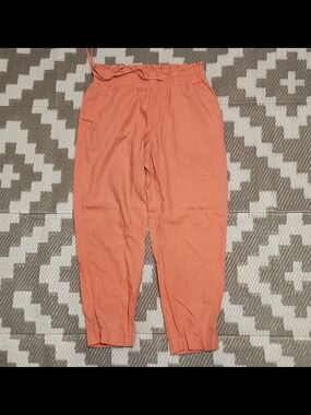 a new day Coral Elastic-Waist Joggers
